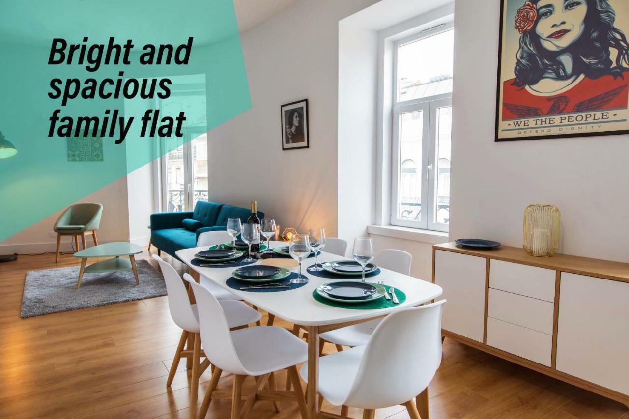 Sunny 3Bdr Apartment In Graca By Lovelystay Lisbona Esterno foto